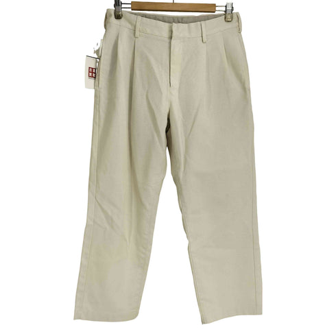 ユナイテッドアローズグリーンレーベルリラクシング UNITED ARROWS green label relaxing SC☆ホップサック WIDE 2P テーパード 9分丈 パンツ メンズ JPN:S