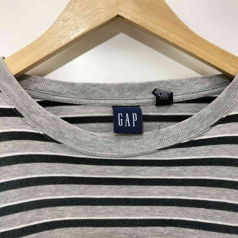 ギャップ Gap 90-00s ボーダー柄 S/S Tシャツ メンズ import:XL