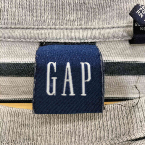 ギャップ Gap 90-00s ボーダー柄 S/S Tシャツ メンズ import:XL