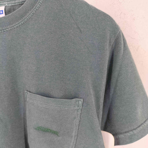 シックスティエイトアンドブラザーズ 68&BROTHERS ロゴ刺繍 プリントTシャツ メンズ M