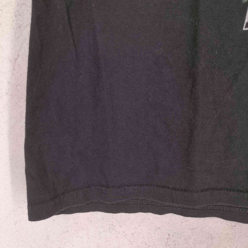 スカルプリント バンドTシャツ メンズ XL