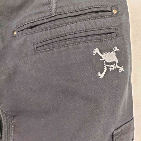 オークリー OAKLEY Y2K スカル刺繍 クロップドパンツ 半端丈 メンズ 30