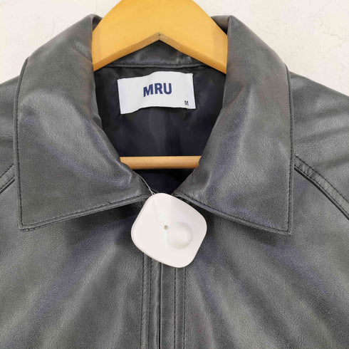 MRU フェイクレザージャケット メンズ M