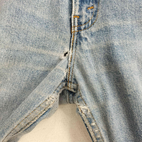 リーバイス Levis 95年製 USA製 505 regular fit straight leg デニムパンツ ボタン裏653 メンズ 32X34