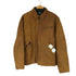 ポロカントリーラルフローレン POLO COUNTRY RALPH LAUREN 80-90S 裏地チェック柄 キャメルレザージャケット メンズ import:XL