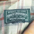 ポロカントリーラルフローレン POLO COUNTRY RALPH LAUREN 80-90S 裏地チェック柄 キャメルレザージャケット メンズ import:XL