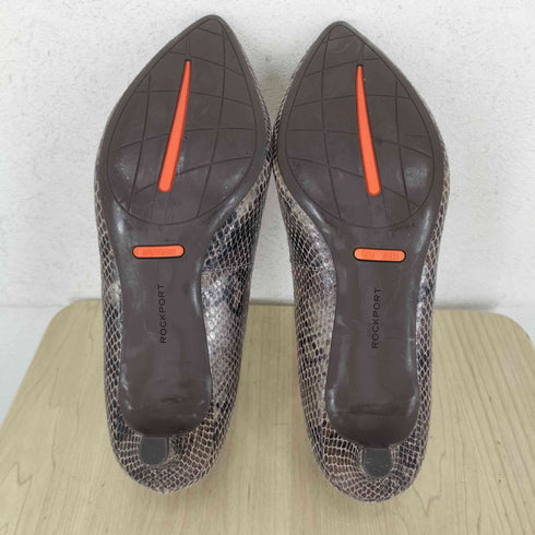 ロックポート ROCKPORT ウロコ柄 ポインテッドトゥ パンプス ヒール パイソン レディース 27