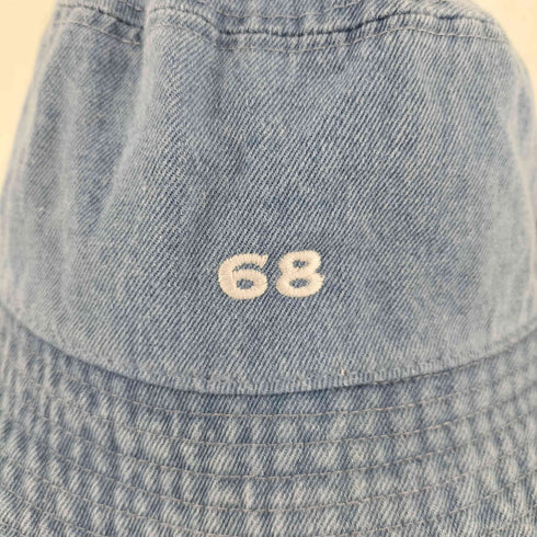 シックスティエイトアンドブラザーズ 68&BROTHERS ロゴ刺繍 デニム バケットハット メンズ L