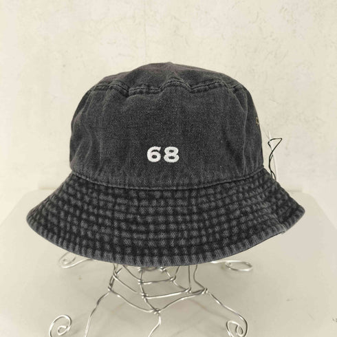 シックスティエイトアンドブラザーズ 68&BROTHERS ロゴ刺繍 デニムバケットハット メンズ L