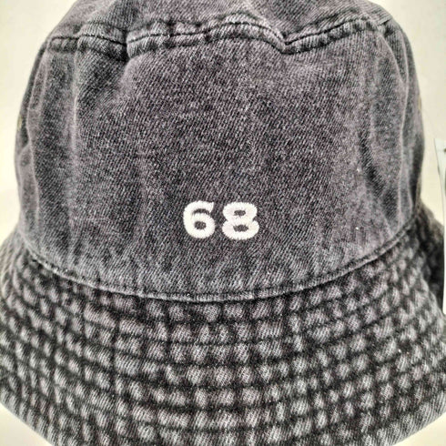 シックスティエイトアンドブラザーズ 68&BROTHERS ロゴ刺繍 デニムバケットハット メンズ L