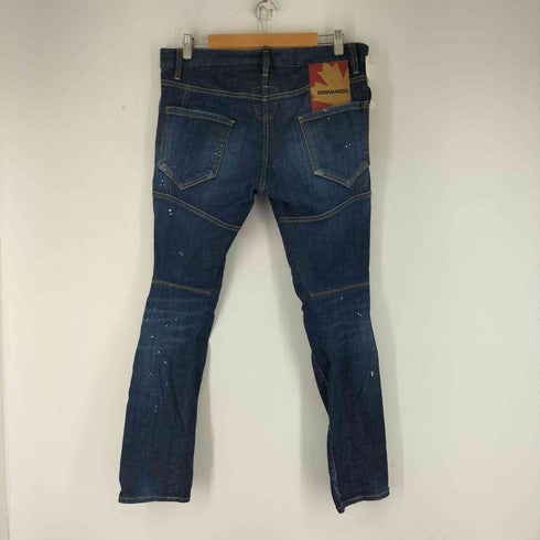 ディースクエアード DSQUARED2 ボタンフライ ダメージ加工 デニムパンツ メンズ DE:42-48