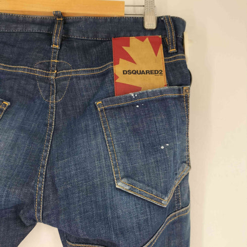 ディースクエアード DSQUARED2 ボタンフライ ダメージ加工 デニムパンツ メンズ DE:42-48