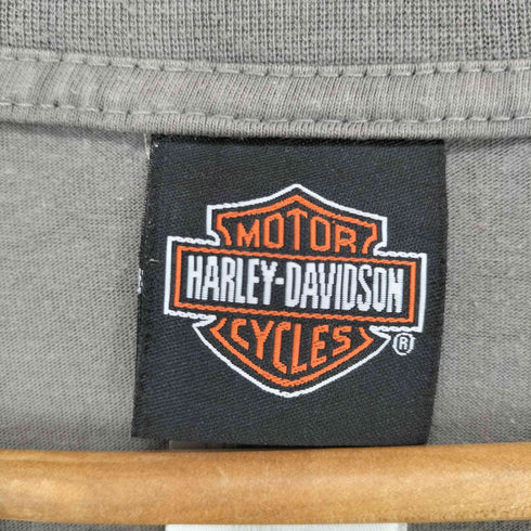 ハーレーダビッドソン HARLEY-DAVIDSON ロゴ刺繍 L/S カットソー メンズ