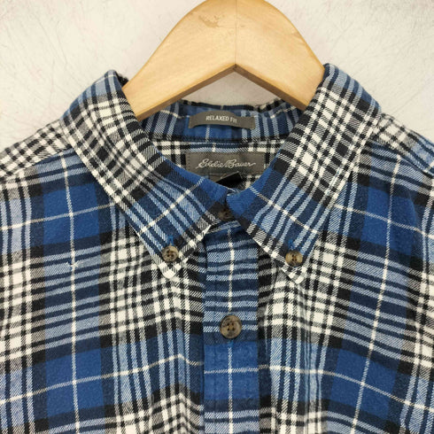 エディーバウアー Eddie Bauer チェック柄 ネルシャツ メンズ JPN:M