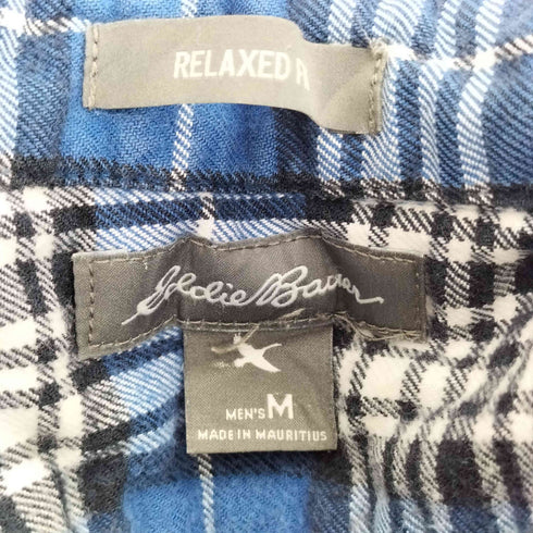 エディーバウアー Eddie Bauer チェック柄 ネルシャツ メンズ JPN:M