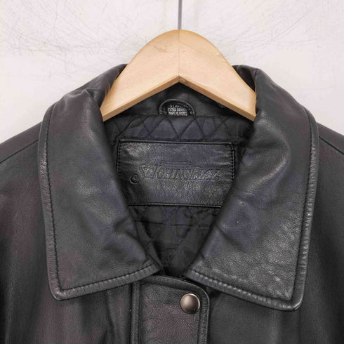 セントジョンズベイ STJOHNS BAY 本革 裏地キルティング レザージャケット メンズ import:XL