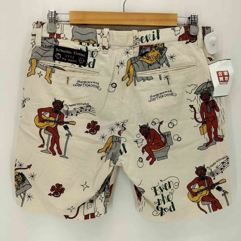 ソフトマシーン The softmachine Even the god 総柄ショーツ メンズ JPN:L