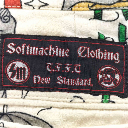 ソフトマシーン The softmachine Even the god 総柄ショーツ メンズ JPN:L