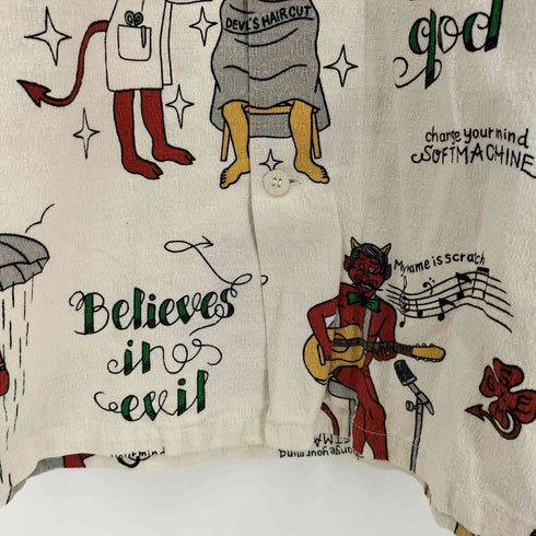 ソフトマシーン The softmachine EVIL LIFE SHIRTS メンズ M