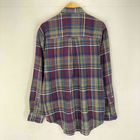 チャップスラルフローレン CHAPS RALPH LAUREN チェック柄 L/S ボタンダウンシャツ メンズ M