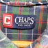 チャップス CHAPS ロゴ刺繍 チェック柄 L/S ボタンダウンシャツ メンズ XL