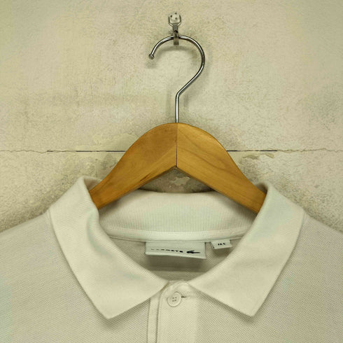 ラコステ LACOSTE フロッキープリント ポロシャツ メンズ L