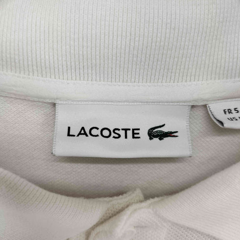 ラコステ LACOSTE フロッキープリント ポロシャツ メンズ L