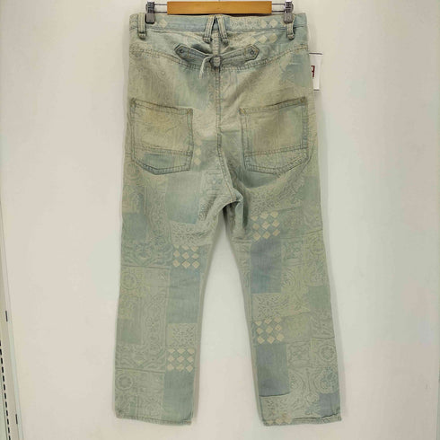 イロコイ Iroquois ジャガードデニムパンツ メンズ 1
