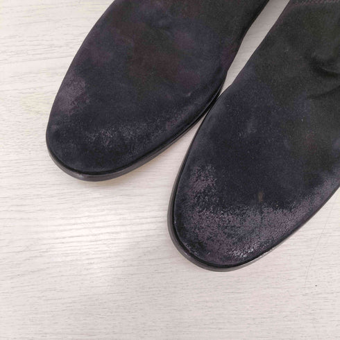 ヒューゴボス HUGO BOSS スエード ブーツ キューバンヒール レディース 9