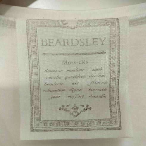 ビアズリー BEARDSLEY 23SS コクーンスリーブ コンビギャザーチュニック レディース FREE