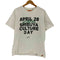 ユニバーサルオーバーオール UNIVERSAL OVERALL プリントクルーネックTシャツ メンズ M