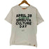 ユニバーサルオーバーオール UNIVERSAL OVERALL プリントクルーネックTシャツ メンズ M