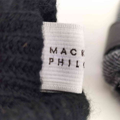 マッキントッシュフィロソフィー MACKINTOSH PHILOSOPHY レザー切替グローブ メンズ