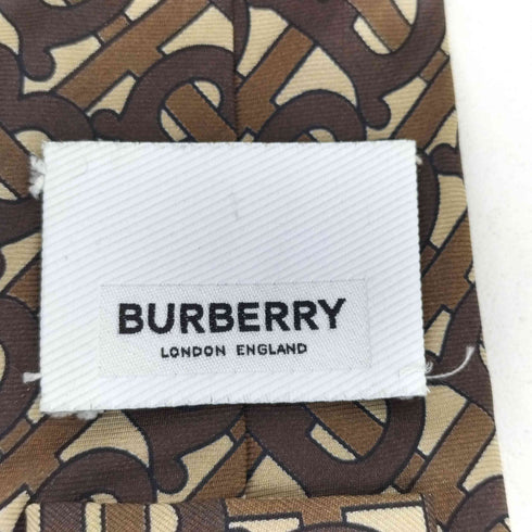 バーバリーロンドン BURBERRY LONDON TBモノグラム シルクネクタイ メンズ FREE