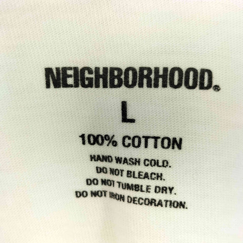 ネイバーフッド NEIGHBORHOOD ロゴ メッセージプリント S/S Tシャツ メンズ JPN:L