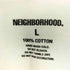 ネイバーフッド NEIGHBORHOOD ロゴ メッセージプリント S/S Tシャツ メンズ JPN:L