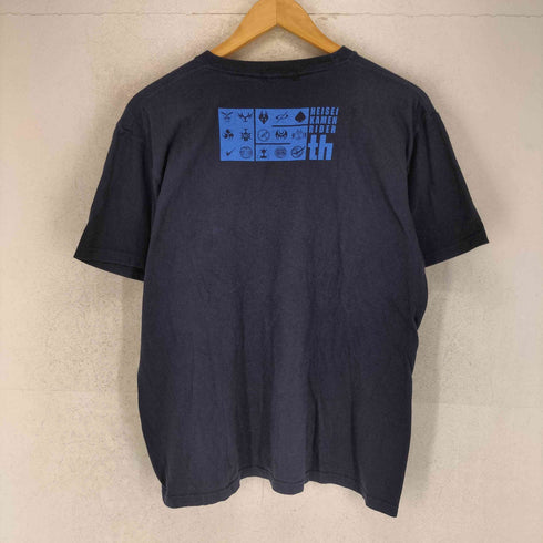 BANDAIタグ プリント クルーネック 半袖Tシャツ カットソー メンズ L