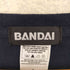 BANDAIタグ プリント クルーネック 半袖Tシャツ カットソー メンズ L