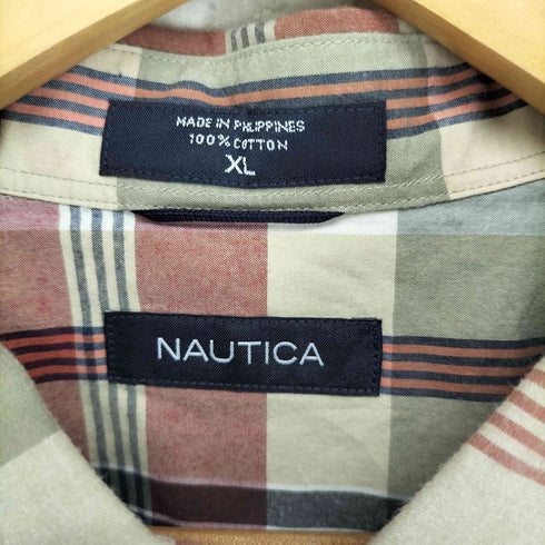 ノーティカ NAUTICA チェック L/Sシャツ メンズ