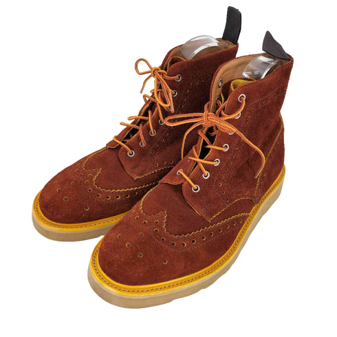 マークマクナイリー MARK MCNAIRY ウイングチップカントリーブーツ メンズ US9