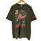 キャラクタープリント クルーネック Tシャツ カットソー メンズ XL