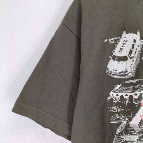 キャラクタープリント クルーネック Tシャツ カットソー メンズ XL