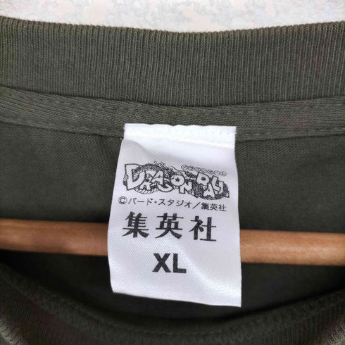 キャラクタープリント クルーネック Tシャツ カットソー メンズ XL