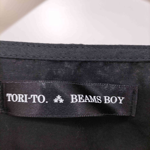 トリト TORI-TO 別注 26SS コラージュ ノースリーブ シャツ レディース JPN:M