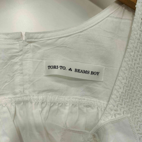 トリト TORI-TO 別注 26SS コラージュ ノースリーブ シャツ レディース JPN:M