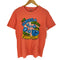 キャラクタープリント 半袖Tシャツ メンズ L