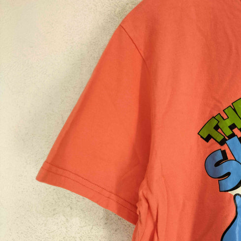 キャラクタープリント 半袖Tシャツ メンズ L