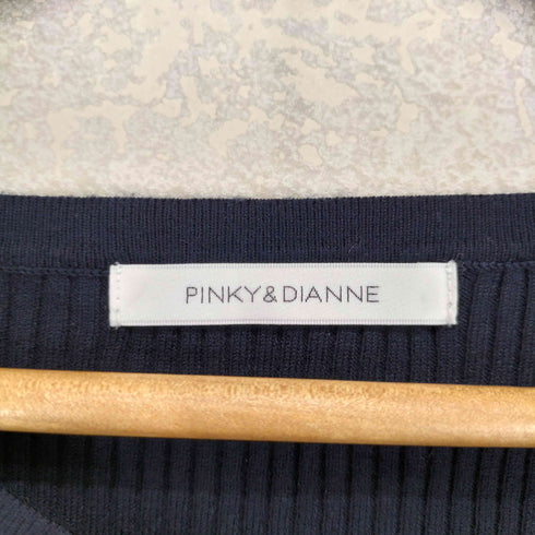 ピンキーアンドダイアン Pinky&Dianne アシンメトリーネックニットプルオーバー レディース 38