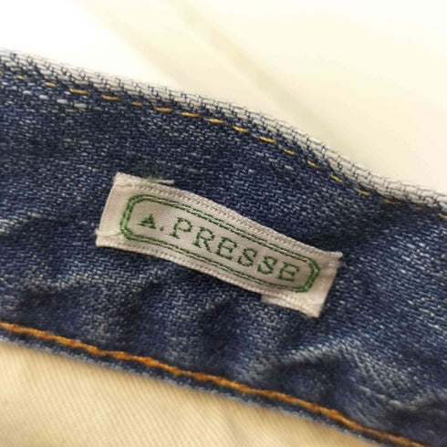A.PRESSE 23SS Washed Denim Wide Pants メンズ 34