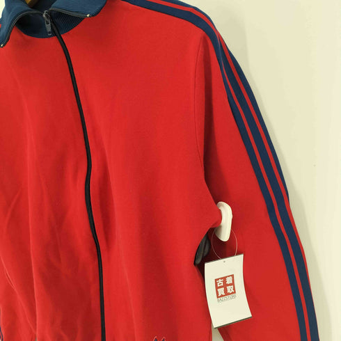 アディダス adidas 70-80S デサント製 ジップアップ トラックジャケット ジャージ レディース 3